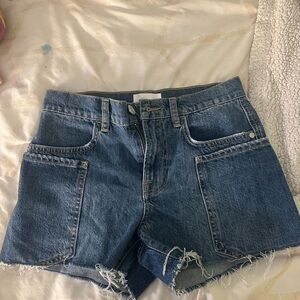 Frame Denim Blue Jean Shorts